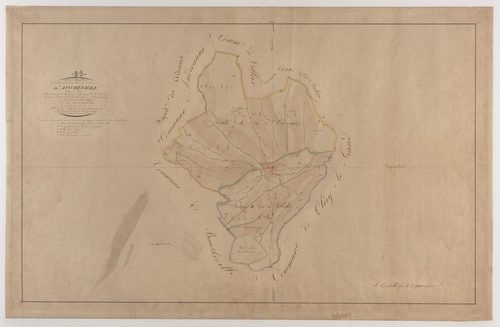 AINCREVILLE - Tableau d'assemblage - feuille 01