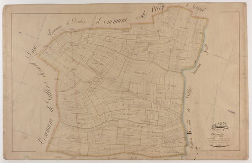 AINCREVILLE - Section A - de Chassogne - feuille 01