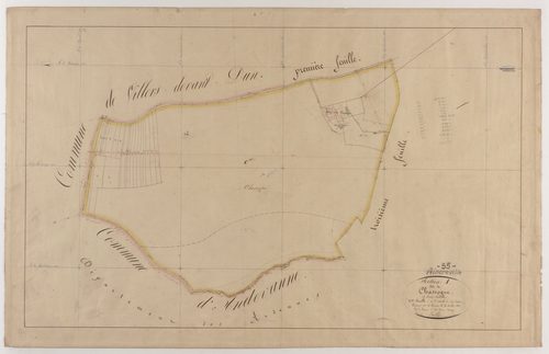 AINCREVILLE - Section A - de Chassogne - feuille 02