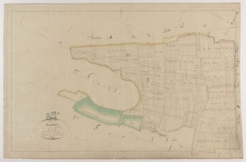 AMEL-SUR-L'ETANG - Section D - des Boulands - feuille 01