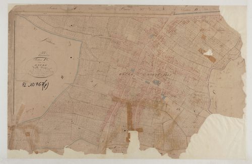 ANCERVILLE - Section I Le Bourg feuille 01