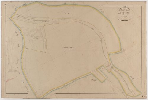 AUBREVILLE - Section A - la Forêt de Hesse - feuille 06