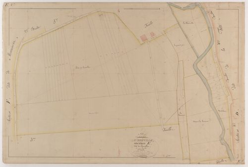 AUBREVILLE - Section E - de Courcelles - feuille 04