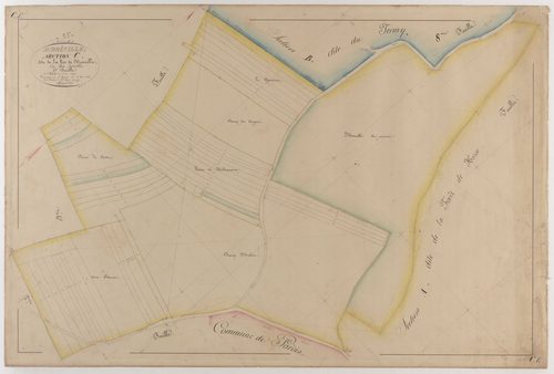 AUBREVILLE - Section C - la Fin de Moncelle - feuille 01