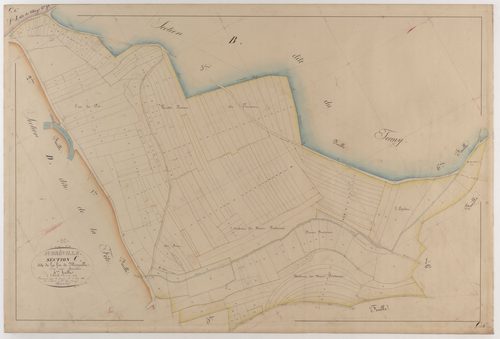 AUBREVILLE - Section C - la Fin de Moncelle - feuille 04