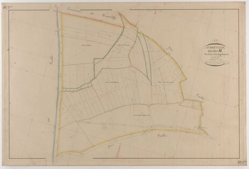 AUBREVILLE - Section H - la côte Signémont - feuille 04