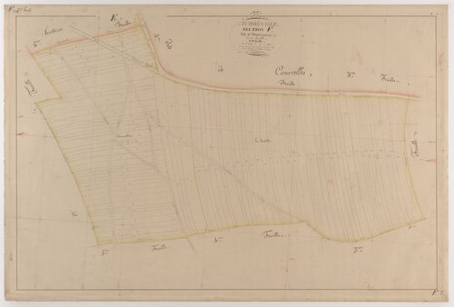 AUBREVILLE - Section F - de Maconrut - feuille 02