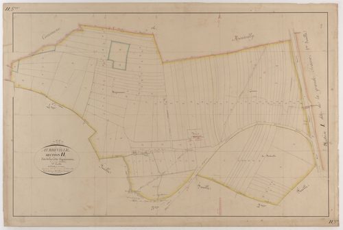 AUBREVILLE - Section H - la côte Signémont - feuille 05