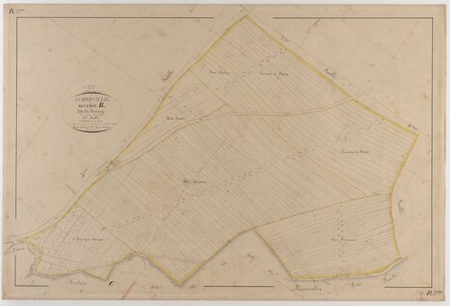 AUBREVILLE - Section B - du Termy - feuille 05
