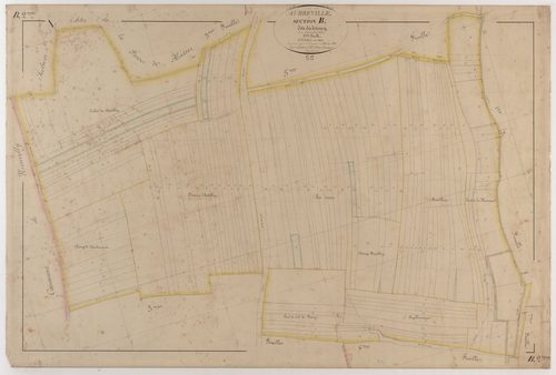 AUBREVILLE - Section B - du Termy - feuille 02