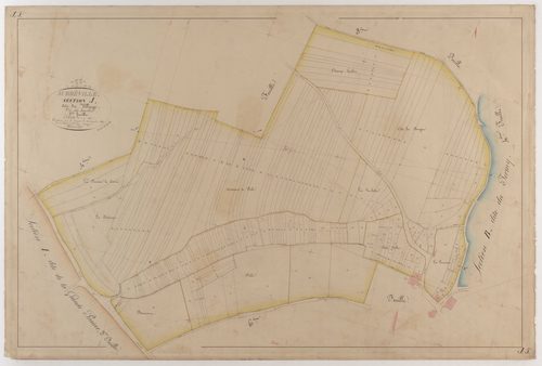 AUBREVILLE - Section J - du Village - feuille 05