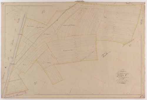 AUBREVILLE - Section F - de Maconrut - feuille 04