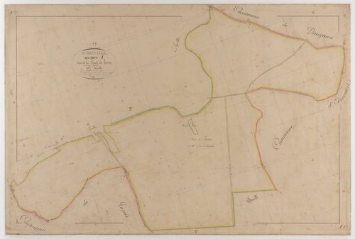AUBREVILLE - Section A - la Forêt de Hesse - feuille 02