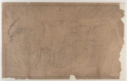 AUBREVILLE - Tableau d'assemblage - feuille 01