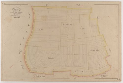 AUBREVILLE - Section C - la Fin de Moncelle - feuille 06