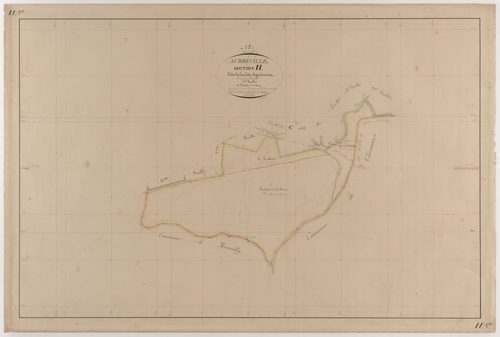 AUBREVILLE - Section H - la côte Signémont - feuille 01