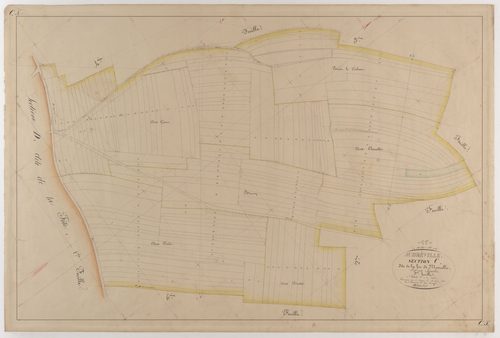 AUBREVILLE - Section C - la Fin de Moncelle - feuille 05