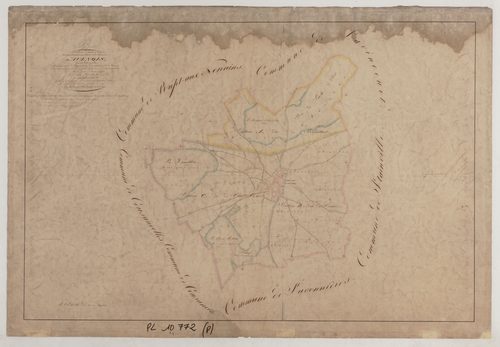AULNOIS-EN-PERTHOIS - Tableau d'assemblage feuille 01