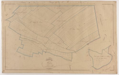 AVOCOURT - Section B - de la Chère Terre - feuille 01
