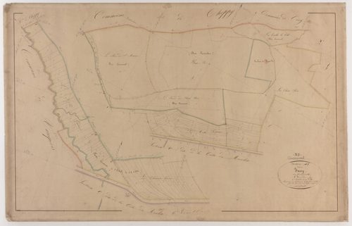 AVOCOURT - Section A - de Favry - feuille 01