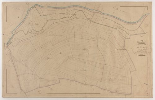 AVOCOURT - Section C - la Côte du Moulin - feuille 02