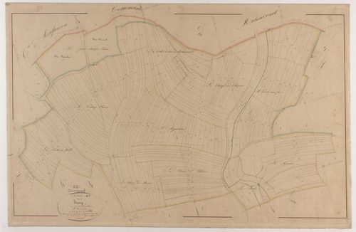 AVOCOURT - Section A - de Favry - feuille 05