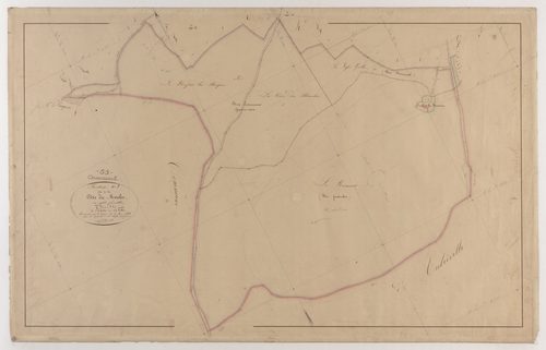 AVOCOURT - Section C - la Côte du Moulin - feuille 07