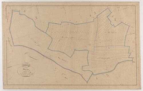 AVOCOURT - Section B - de la Chère Terre - feuille 02