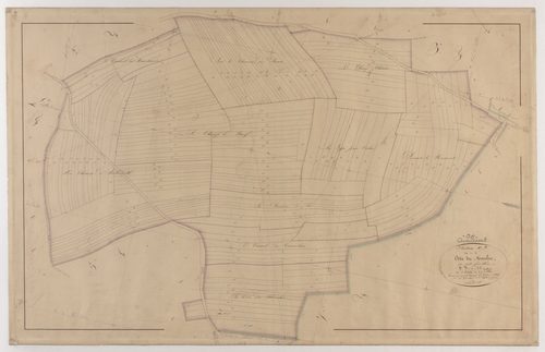 AVOCOURT - Section C - la Côte du Moulin - feuille 04