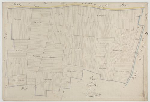 BANNONCOURT - Section C des Bois feuille 03