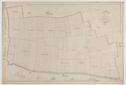 BANNONCOURT - Section C des Bois feuille 01
