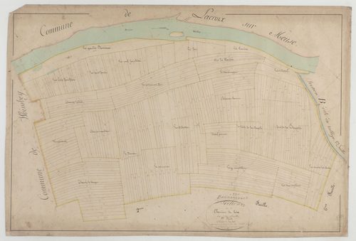 BANNONCOURT - Section A du Chemin du Bois feuille 01
