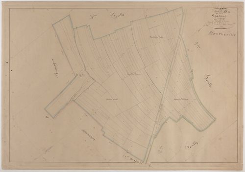 BANTHEVILLE - Section B - de la Garenne - feuille 03