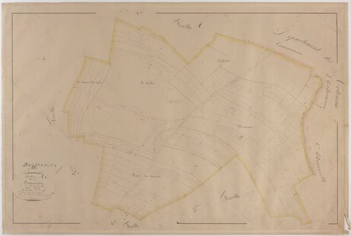 BANTHEVILLE - Section A - de Bourrut - feuille 04