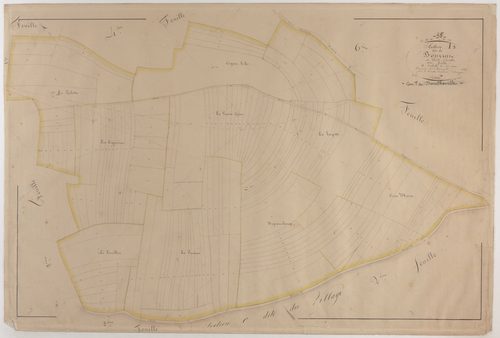 BANTHEVILLE - Section A - de Bourrut - feuille 03