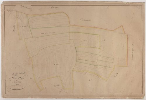 BANTHEVILLE - Section A - de Bourrut - feuille 01