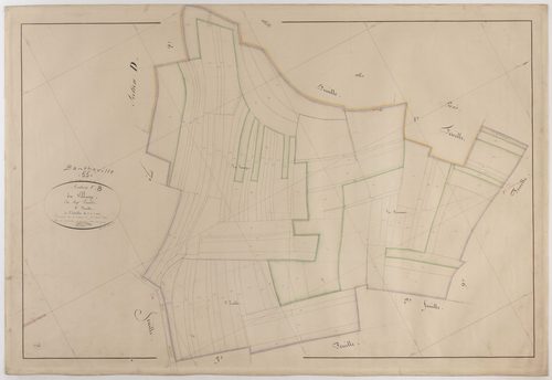BANTHEVILLE - Section C - du Village - feuille 08