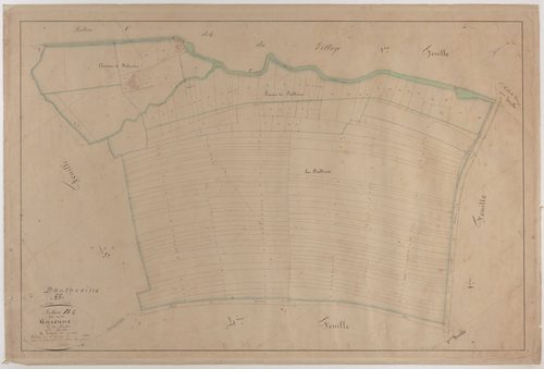 BANTHEVILLE - Section B - de la Garenne - feuille 06