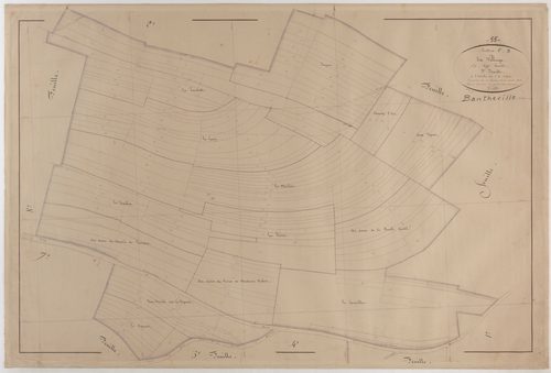 BANTHEVILLE - Section C - du Village - feuille 03