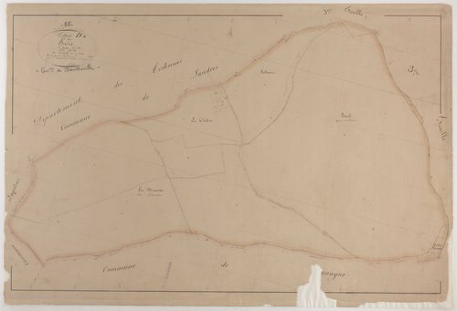 BANTHEVILLE - Section D - des Bois - feuille 04