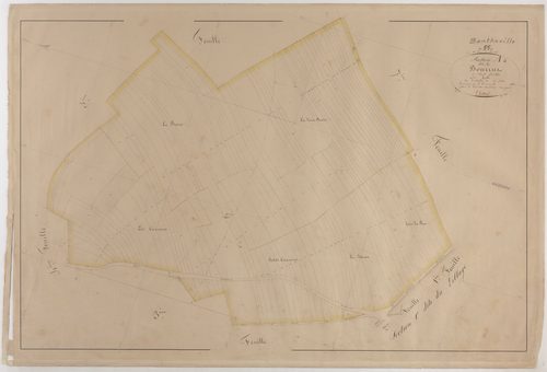 BANTHEVILLE - Section A - de Bourrut - feuille 06