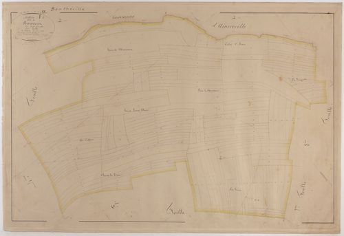 BANTHEVILLE - Section A - de Bourrut - feuille 05
