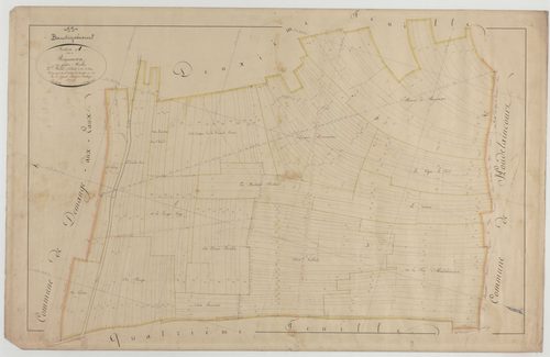 BAUDIGNECOURT - Section A de Remanson feuille 03