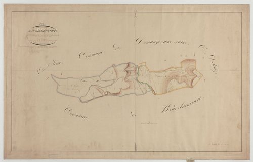BAUDIGNECOURT - Tableau d'assemblage feuille 01