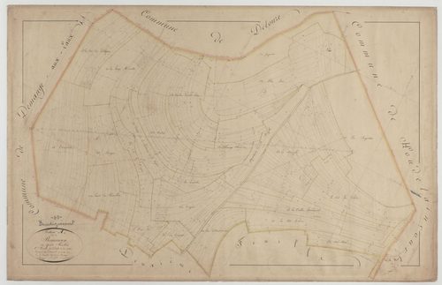 BAUDIGNECOURT - Section A de Remanson feuille 01