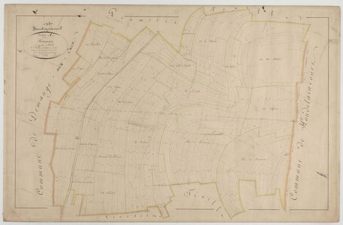 BAUDIGNECOURT - Section A de Remanson feuille 02