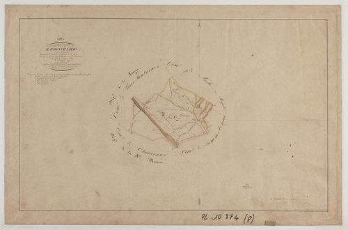BAUDONVILLIERS - Tableau d'assemblage feuille U