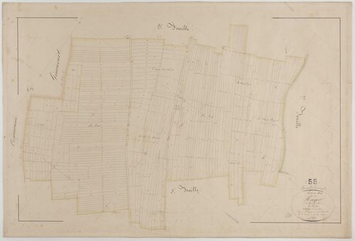 BAUDREMONT - Section A du Rayer feuille 04