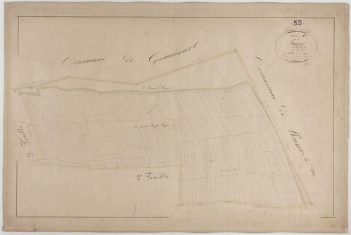 BAUDREMONT - Section A du Rayer feuille 01