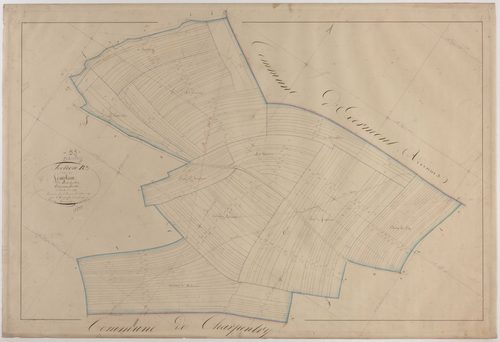 BAULNY - Section B - de Somplein - feuille 03